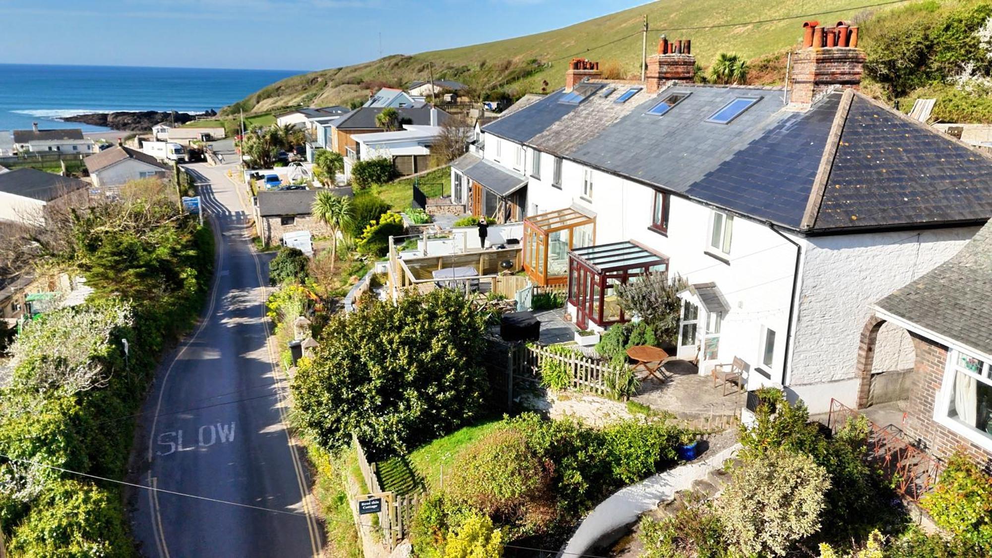 Cosy Beachside Cottage Bigbury Экстерьер фото